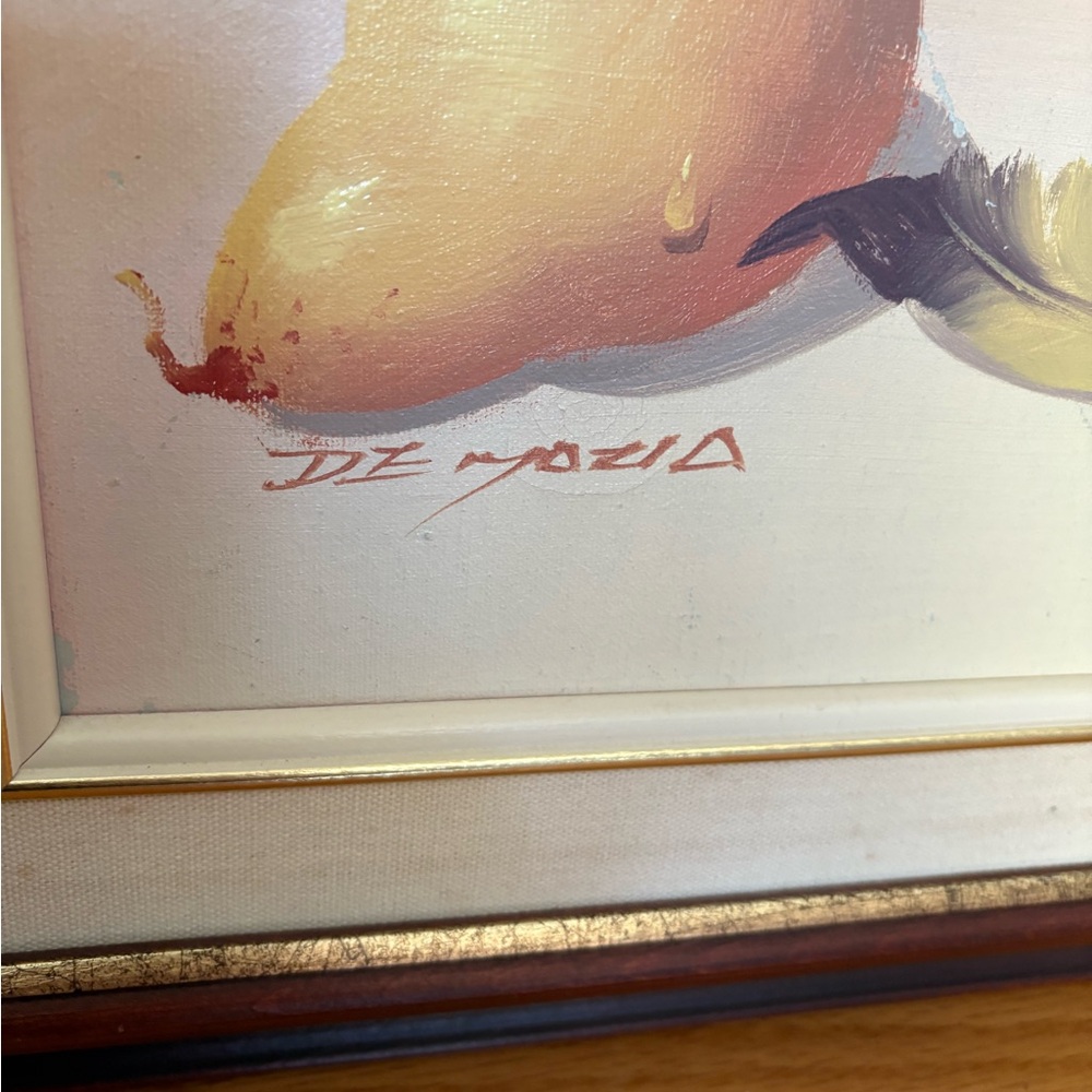 Vintage still life oil painting by Violette De Mazia - Picture 4 of 7